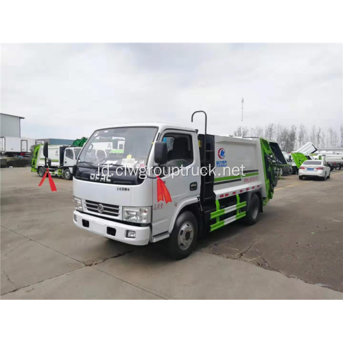 Dongfeng truk pemadat sampah harga